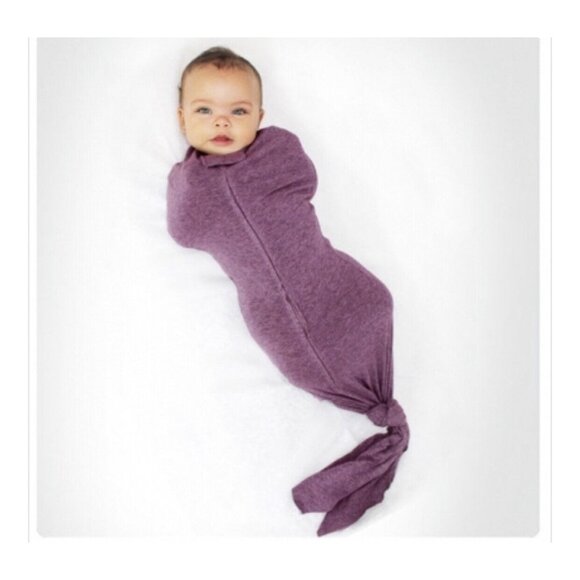 Merino Wool Grey Swaddle Medium 14-19 - Picture 5 of 6